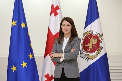 Londa Toloraia, the head of the Human Rights Protection Department at the Ministry of Internal Affairs