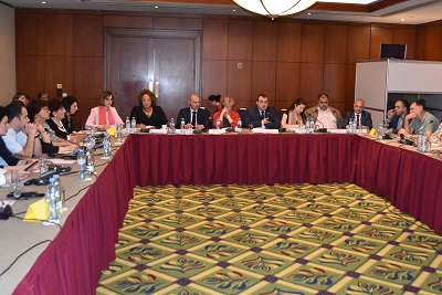 Participants of the GID meet with the civil society organizations and experts