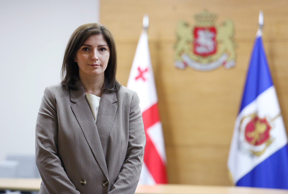 Detective Gvantsa Gogava investigates domestic violence cases in Georgia. Photo: Ministry of Internal Affairs of Georgia