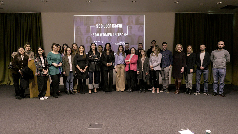 Participants of the “500 Women in Tech” programme. Photo: BTU