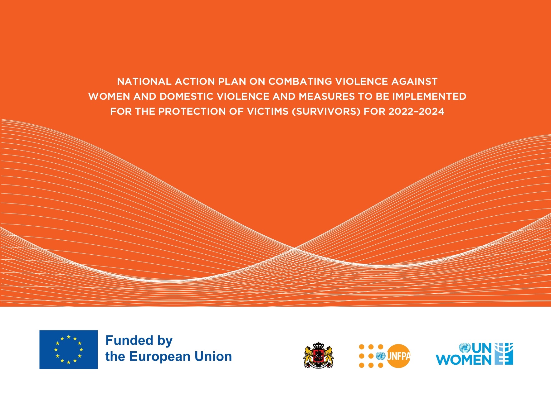 National action plan on combating violence against women and domestic violence and measures to be implemented for the protection of victims (survivors) for 2022-2024 - cover