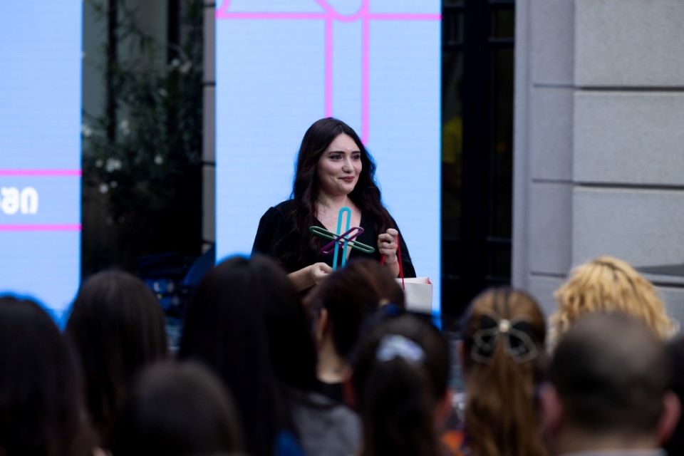 Anastasia Kvinikadze, The winner of the “Discovery a New Generation” category. Photo: TBC BankAnastasia Kvinikadze, The winner of the “Discovery a New Generation” category. Photo: TBC Bank