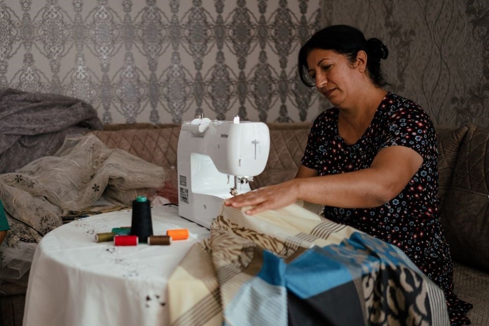 Nazi Bakirova. Photo: UN Women/Tako Robakidze