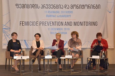 the Public Defender of Georgia with UN Women’s support presented the findings of its five-year monitoring of gender-based killings of women - femicides - in Georgia