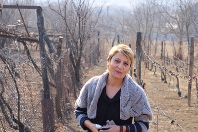 Lali Gurgenidze, winemaker from the Asureti village