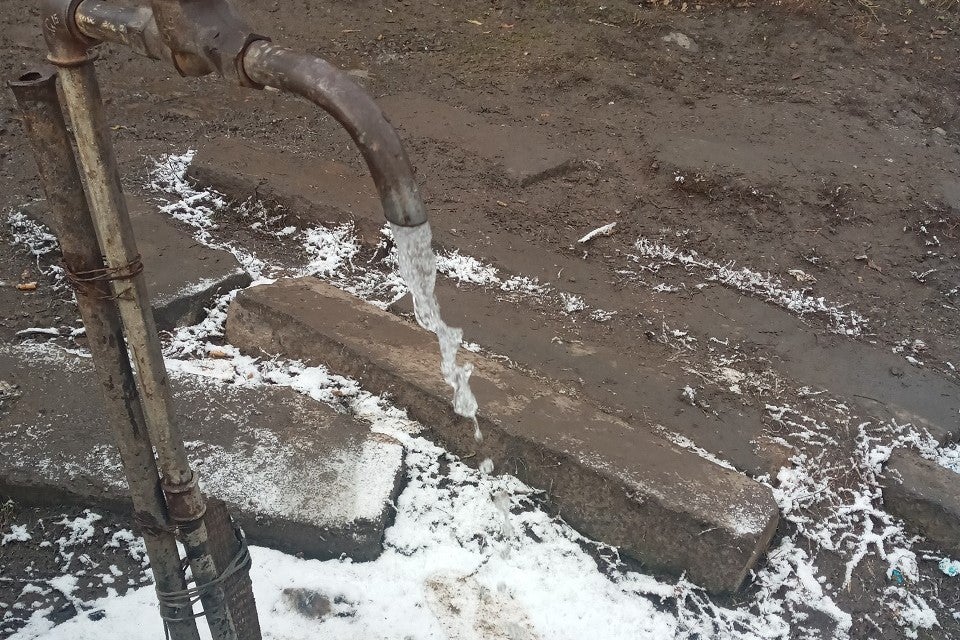 Thanks to the active involvement of women, new water pipes were laid in Sviri, a village in Akhaltsikhe municipality. Photo: Tamuna Shubitidze