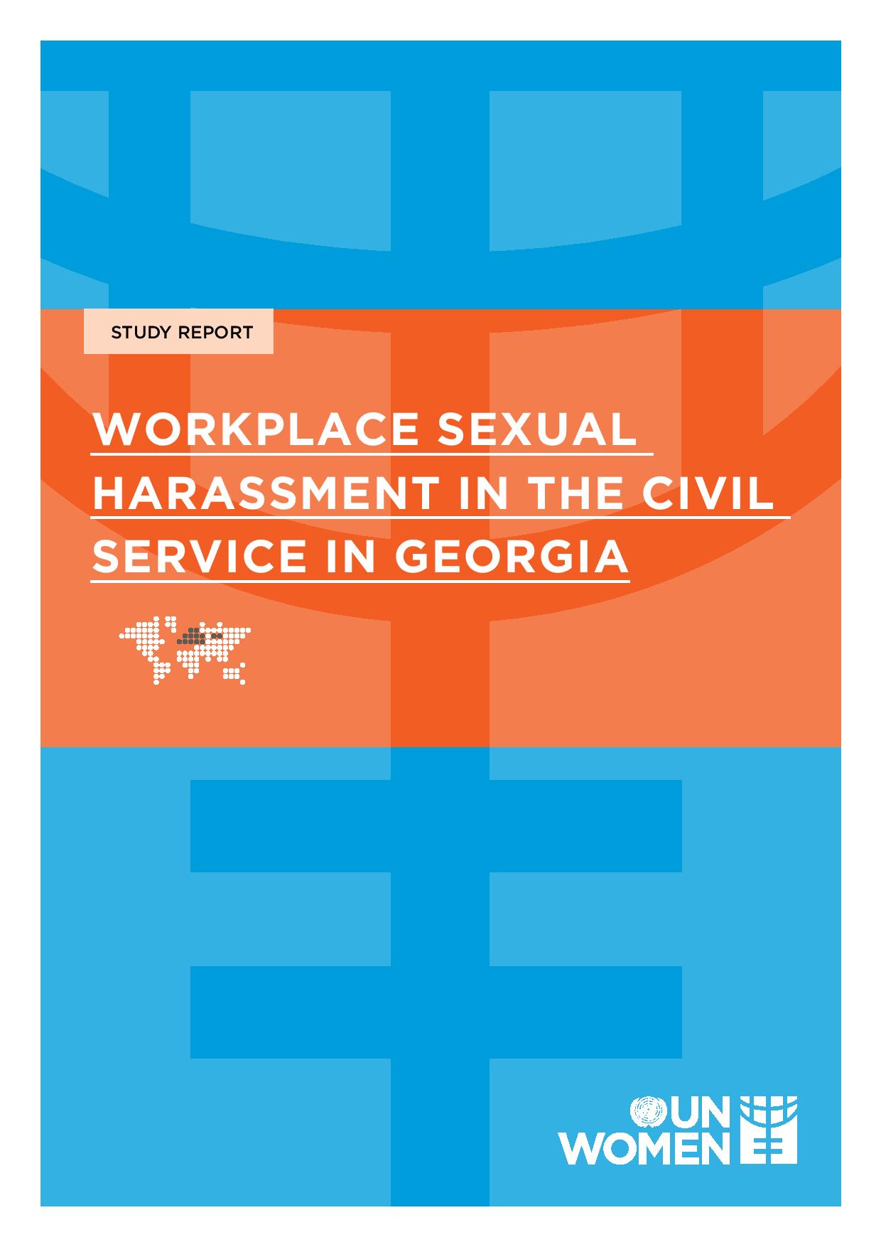 Workplace Sexual Harassment in the Civil Service in Georgia. Photo: UN Women
