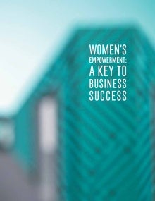 Women’s Empowerment: A Key to Business Success - cover