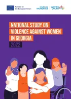 National Study on Violence against Women in Georgia 2022 - cover