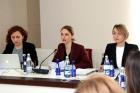 Sopo Japaridze, Assistant to the Prime Minister on Human Rights and Gender Equality Issues and the Chair of the Inter-Agency Commission presented the commission's annual report and discussed achievements and challenges within the previous year